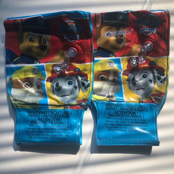 paw patrol arm floaties